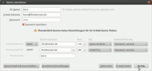 E-Mail-Konfiguration in Mozilla Thunderbird - Bild 2